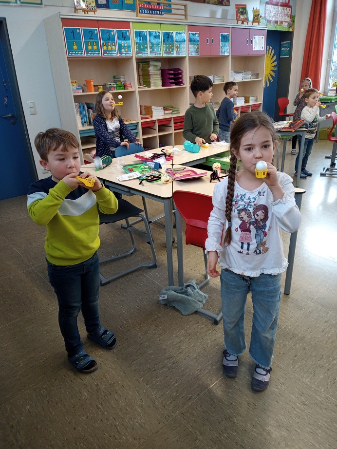 Klaro stellt sich vor  -  Klasse 2000 in der ersten Klasse!