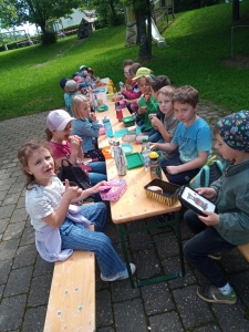 Spieletag der Erstklässler und Vorschüler