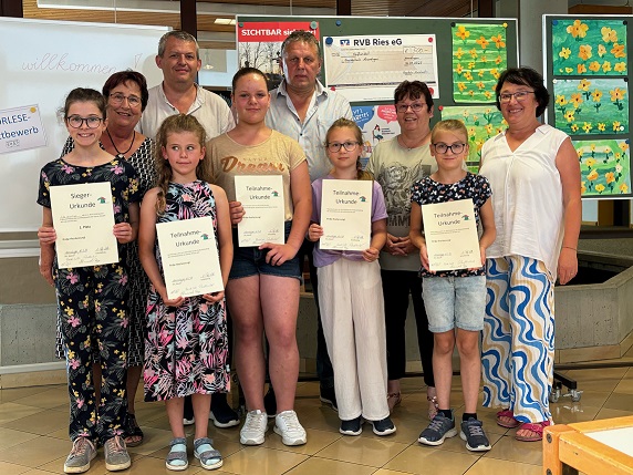 Ida gewinnt Vorlesewettbewerb 