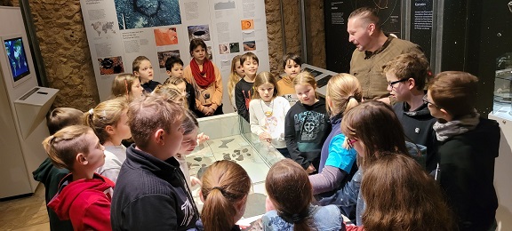 4. Klasse besucht das Rieskratermuseum
