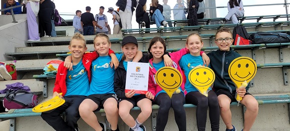 Zweiter Platz beim Kreissportfest Leichtathletik