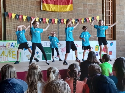 Fußballfest mit Musical