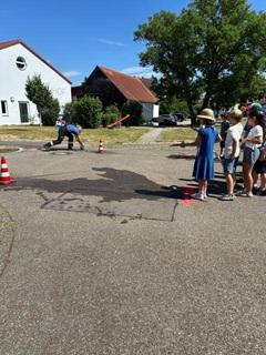 Besuch bei der Feuerwehr