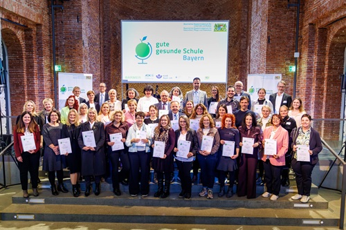 Auszeichnung der „Guten Gesunden Schulen“ in der Münchner Residenz 2025