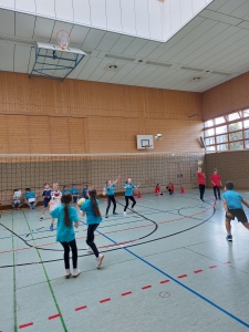 Grundschul-Volleyballturnier in Wallerstein