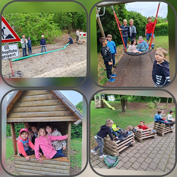 Gemeinsamer Spieletag im Kindergarten